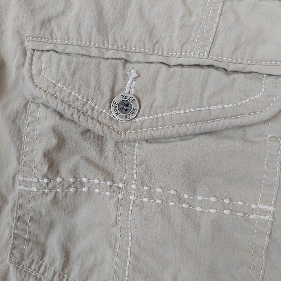 KUHL Kontra Cargo Hiking Capri Convertible Short Size 10 - Picture 3 of 10